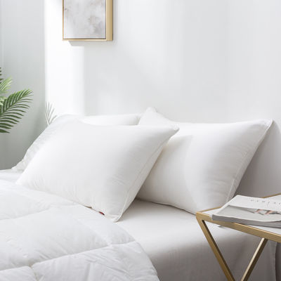 L'hôtel cinq étoiles lit partie NECK Plume coussin de velours noyau pour un sommeil confortable