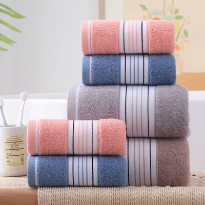Logo personnalisé coton Jacquard serviettes pour adultes serviettes de bain pour la maison et les activités sportives