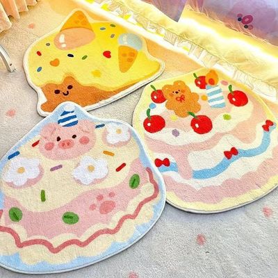 Tapis personnalisés Logo Cartoon Tapis pour enfants Enfant Prière Decoration de chambre rose Enfants Tapis Petits tapis pour chambre