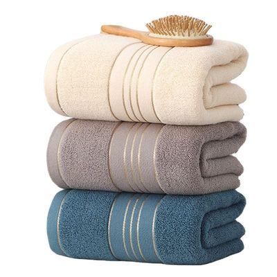Hot Custom Pure Cotton Luxe Logo personnalisé absorption douce dorée satinée Dobby bain visage main cheveux serviette ensemble de l'échantillon de serviette de bébé