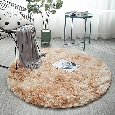 Maison Tissu en cercle doux pour les enfants Les filles Salle d'enfant Salle de séjour Animal motif d'impression