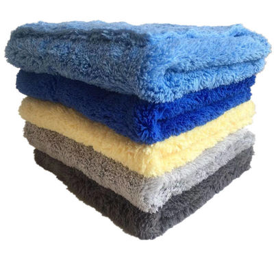 Tissu de nettoyage de voiture en microfibre pour avion 16 x 16 carré