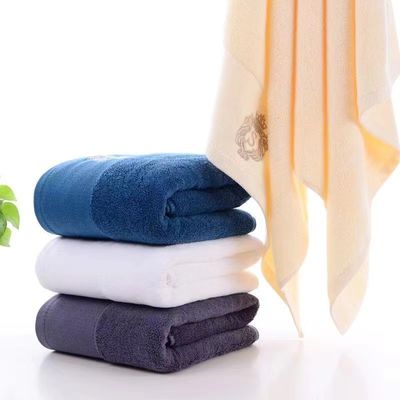 Logo publicitaire de l'hôtel personnalisé Pure Cotton Absorbant serviette pour le visage pour la maison et le spa