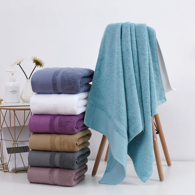 Toile de bain en coton à longs agrafes de haute qualité pour les salles de bains et les spas des hôtels