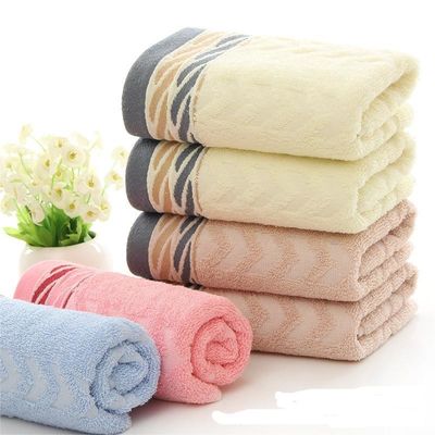Accueil Hôtel et Sports serviettes absorbant le coton avec logo personnalisé
