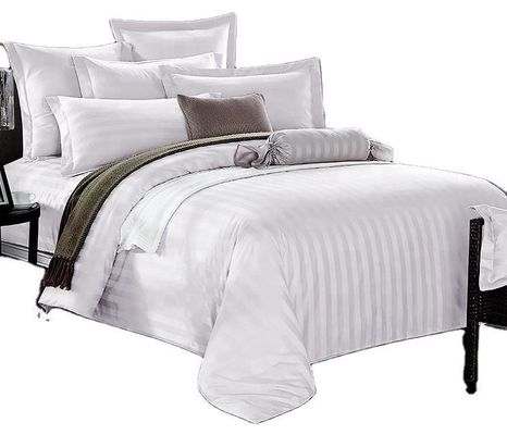 Couchette d'hôtel coussin de soutien unique double Queen King coton/CVC 40S 1 et 3cm bande