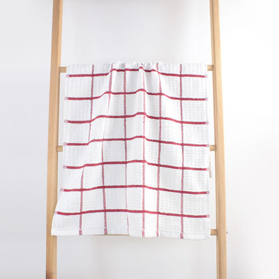 Hautement durable 100% coton massif Jacquard Terry serviette personnalisée Jacquard serviette de nettoyage
