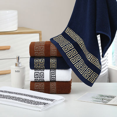 Logo personnalisé séchage rapide 100% toile de bain en coton pour Noël