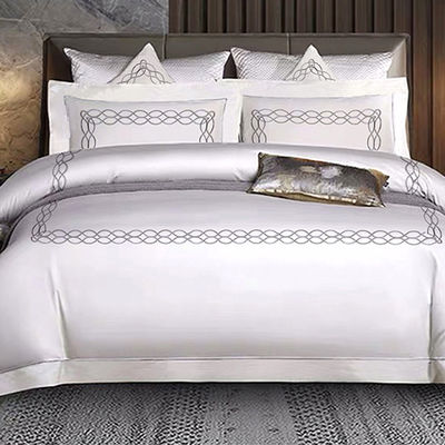 4 pièces de design de luxe ensemble de literie imprimé literie de mariage type de mariage kit en quatre pièces