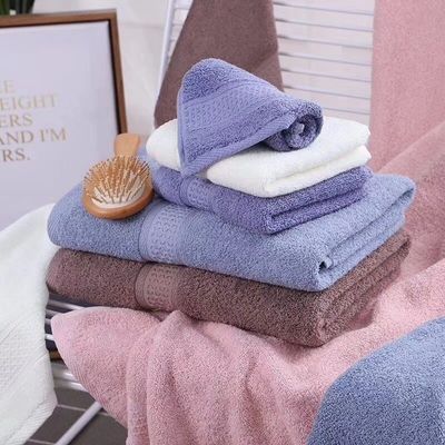 Hôtel Foyer et hôpital Toutes les tranches d'âge Groupe de coton séchage rapide Ensemble de serviettes de bain Personnaliser le logo