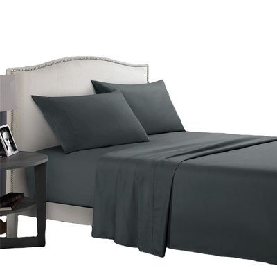 Impression à écran rotatif de lit en tissu de microfibre souple 2 PCS par ensemble pour votre chambre
