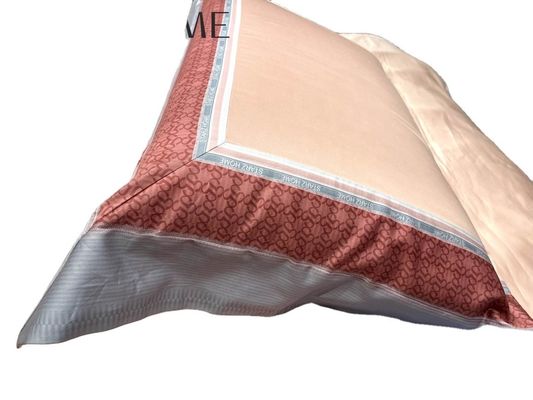 Lit de lit d'hôtel 4 pièces Lit de coton égyptien avec motif modernes patchwork