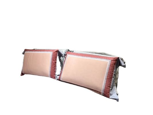 Lit de lit d'hôtel 4 pièces Lit de coton égyptien avec motif modernes patchwork