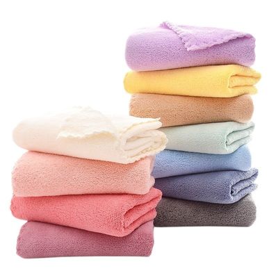 Accueil Hôtel Voyage Spa Souple et absorbant Velours de corail serviette de bain pour enfants 50*100