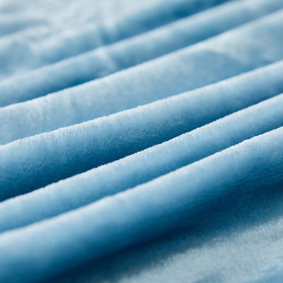 Couverture décorative de loisirs pour toutes les saisons avec couverture de corail de velours ajoutée