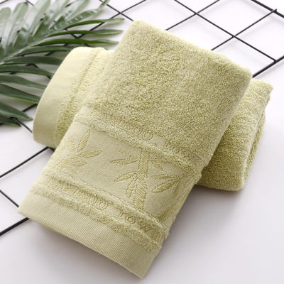 Servette en fibre de bambou chaude en jacquard 25*50 cm pour le nettoyage ménager doux et absorbant