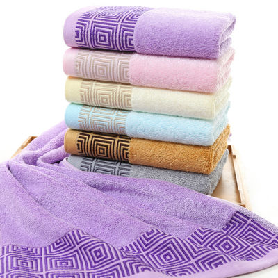 Épaissississement absorbant 35 * 75cm serviettes pour cadeau maison hôtel chaud coton visage ensemble de serviettes de bain