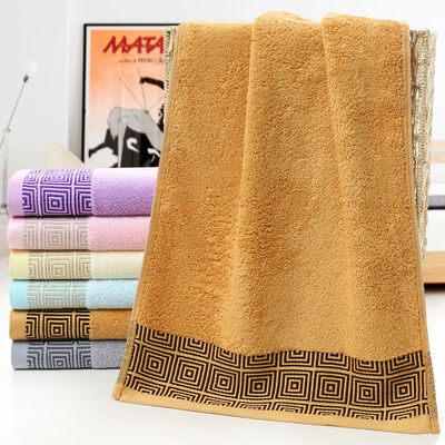 Épaissississement absorbant 35 * 75cm serviettes pour cadeau maison hôtel chaud coton visage ensemble de serviettes de bain
