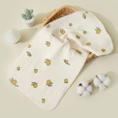 Impression animale 100% coton dessin animé personnalisé imprimé tissé bébé enfants petite serviette mini