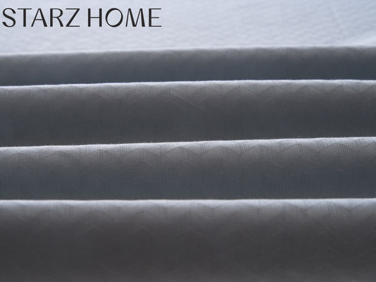 Couleur 100% coton bordures de lit d'hôtel avec construction perméable à l'air