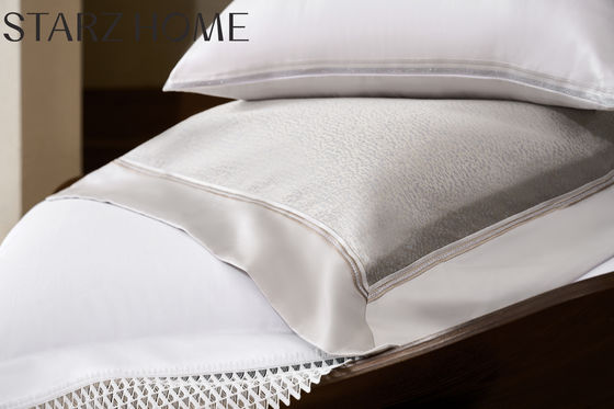 Ensemble de draps en coton de dinde 4 pièces Ensemble tissé hypoallergénique Lit en microfibre brossé