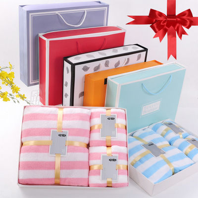 Ensemble de tissus en plastique en coton 3 en 1 serviette pour adultes