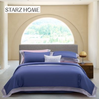 Hôtel 3-4kg Jacquard coton lit ensemble avec 100% coton coussinet et texture douce