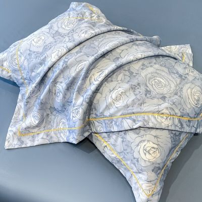 Normes nationales de couleur de qualité de la fermeté de la glace de la soie Lit ensemble Lit couverture pour lit de 2,0 m