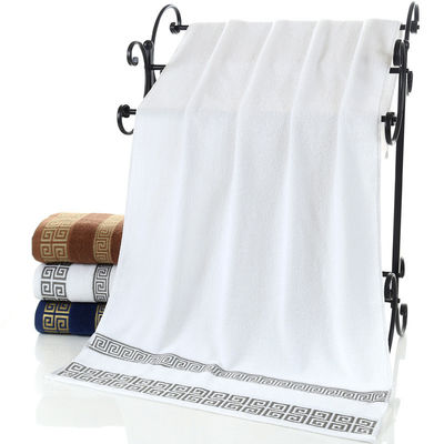 3 kg de broderie d'hôtel de luxe sur mesure épaisse super douce salle de bains 100% coton