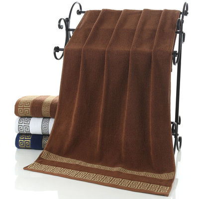 3 kg de broderie d'hôtel de luxe sur mesure épaisse super douce salle de bains 100% coton