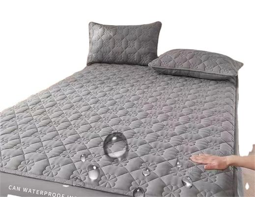 La mode Lavé en coton Comfort Set Protecteur de matelas pour jumeaux Full King Queen Taille