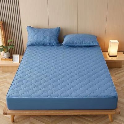 La mode Lavé en coton Comfort Set Protecteur de matelas pour jumeaux Full King Queen Taille