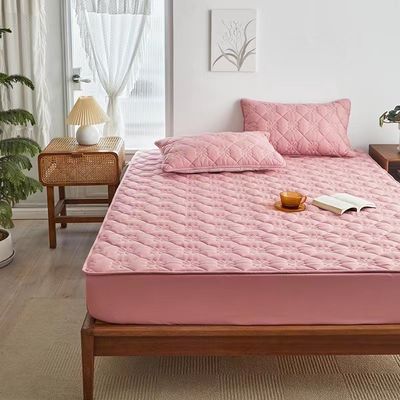 La mode Lavé en coton Comfort Set Protecteur de matelas pour jumeaux Full King Queen Taille