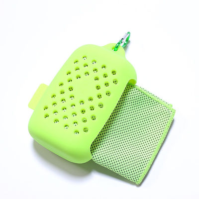 Des serviettes de refroidissement personnalisées pour les sports, une serviette en microfibre personnalisée douce et respirante