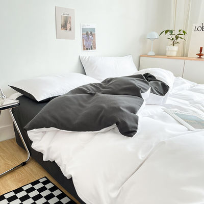 2 coussins pour oreillers Normes nationales Résistance à la couleur Grade 2024 Couette de coton Ensemble complet