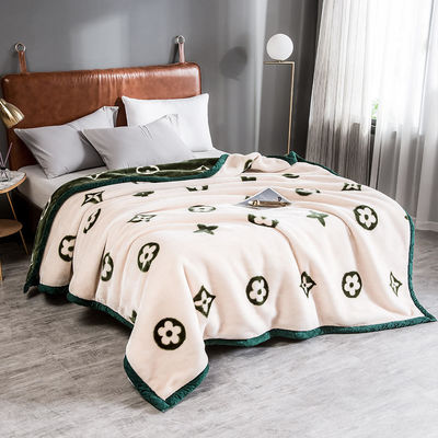 Couverture de sublimation populaire multifonctionnelle pour l'hiver Lit de luxe