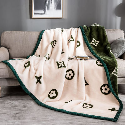 Couverture de sublimation populaire multifonctionnelle pour l'hiver Lit de luxe