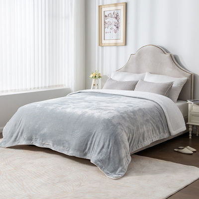 Légère Flannel Marine Vêtement Lit Couverture Cozy Plush Microfiber Comfort Set