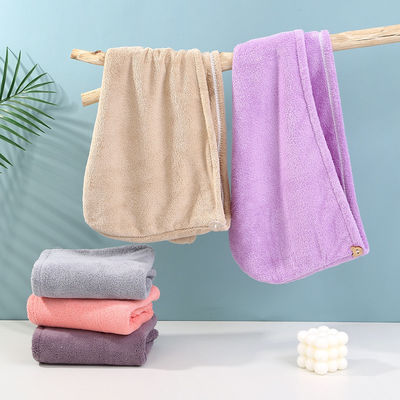 Accueil Hôtel Spa Bouchon de douche en microfibre pour la promotion des serviettes pour cheveux secs