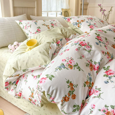 Ensemble de confort pour toutes les saisons de classe Aérobie à double couche de fil en quatre pièces