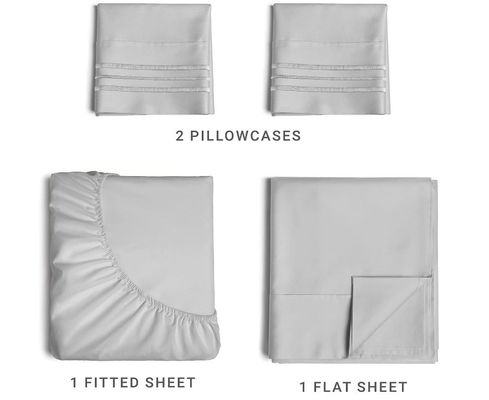 Une photo montre des draps en bambou durables pour un sommeil soyeux et confortable
