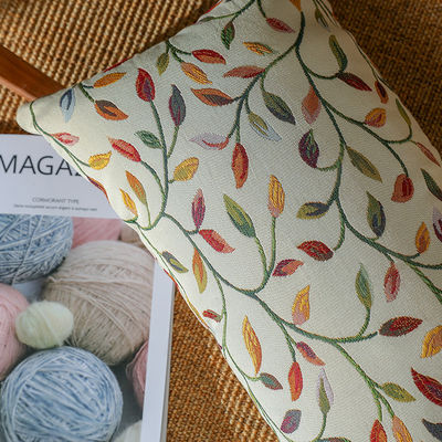 Coussin à feuilles de saule de Jacquard non jetable 450/350g
