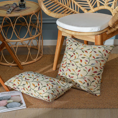 Coussin à feuilles de saule de Jacquard non jetable 450/350g