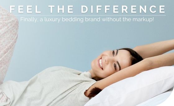 Des textiles de luxe avec notre logo personnalisé