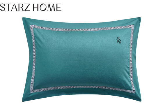 Des ensembles de literie à l'air perméable de style européen 100% coton jacquard 300TC 4Pcs sans remplissage