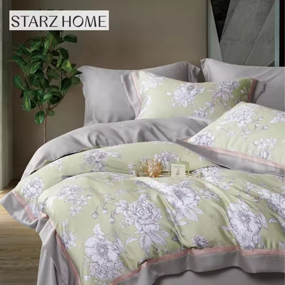 Des draps de lit en coton 100% imprimés