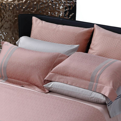 Tricoté 100% coton 4 pièces Lit de lit Lit de lit Lit de lit ensemble avec couette et couverture de lit