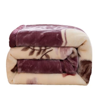 Beaucoup de types épaisse double couche super douce corail Plush couverture de mariage 180*220CM