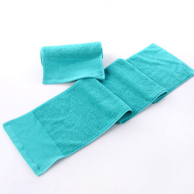Accueil Hôtel Salle de sport serviettes de coton pur 25*110cm pour le jeu de sport serviette polyvalente Gym Yoga