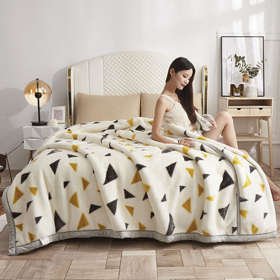 Beaucoup de types épaisse double couche super douce corail Plush couverture de mariage 180*220CM